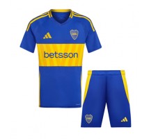 Boca Juniors Koszulka Podstawowa dzieci 2024-25 Krótki Rękaw (+ krótkie spodenki)